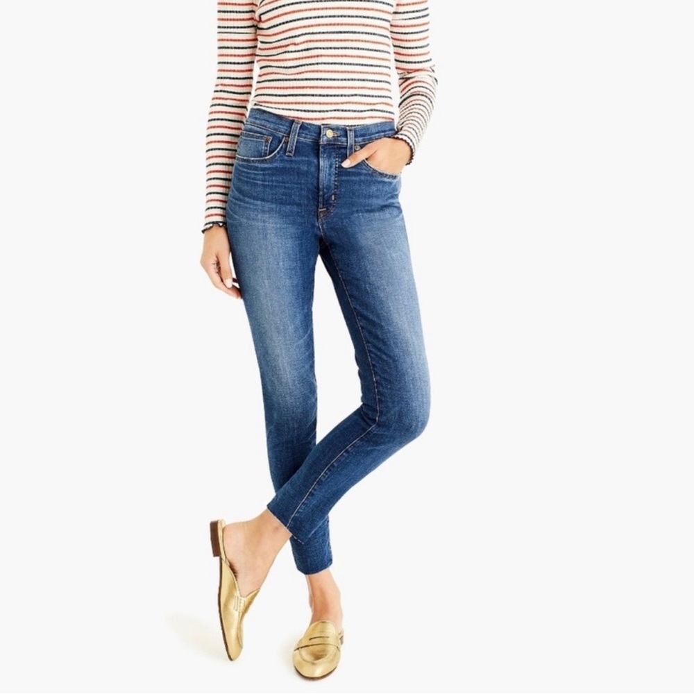 J.Crew/Jeans 9" High-Rise Toothpick Size 36 = Plus Size 22